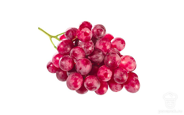 Красный виноград — Рецепты с ингредиентом