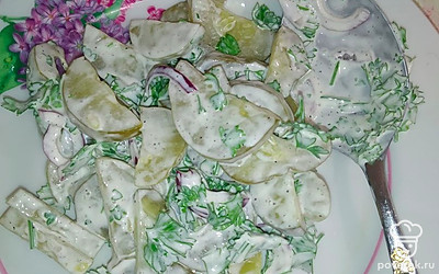 Салат подаем охлажденным! 