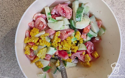 Все тщательно перемешиваем.