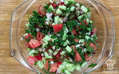 Тщательно перемешать все ингредиенты.