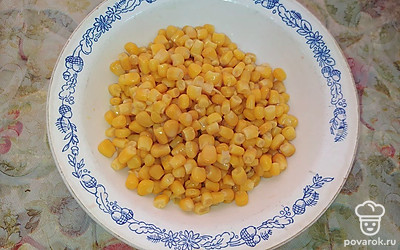 Открываем кукурузу. 