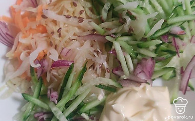 Перемешайте все ингредиенты.