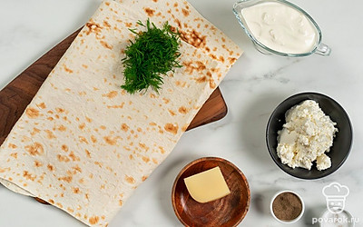 Подготовьте все ингредиенты. Вымойте и просушите веточки укропа. 