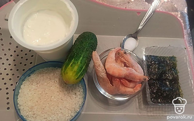 Подготовим все ингредиенты.