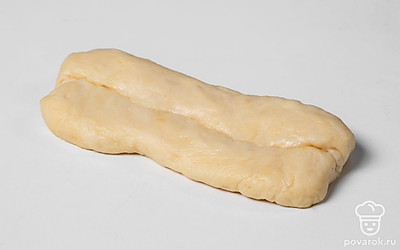 Переверните заготовку и повторите эти же действия еще раз.