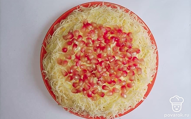 Салат с куриной грудокой и гранатом — Рецепт с фото