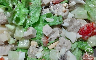 Отличное сочетание всех продуктов, хорошая идея для обеда или ужина.