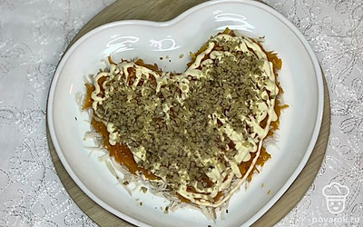 Грецкие орехи дробленые.