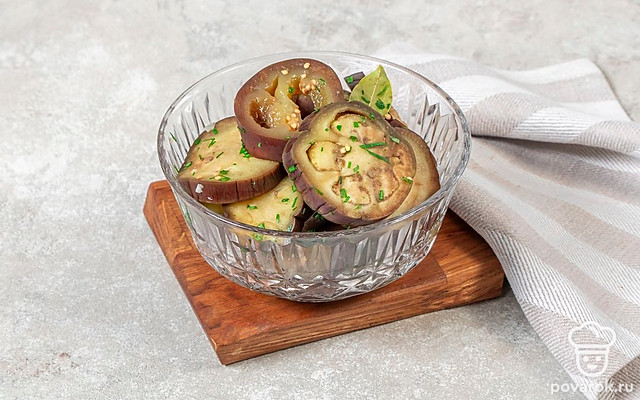 Квашеные баклажаны — Рецепт с фото