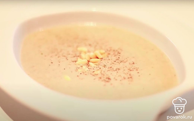 Нежный крем-суп из шампиньонов — Рецепт с фото