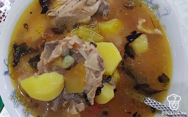 Суп с курицей, картофелем и специями — Рецепт с фото