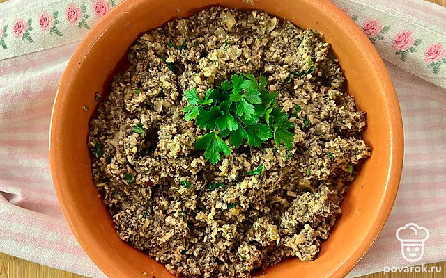 Грибная икра — Рецепт с фото