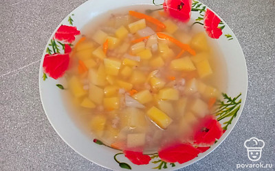 Варите еще 10 минут. Посолите по вкусу. 