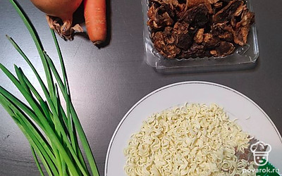 Подготовьте все ингредиенты.