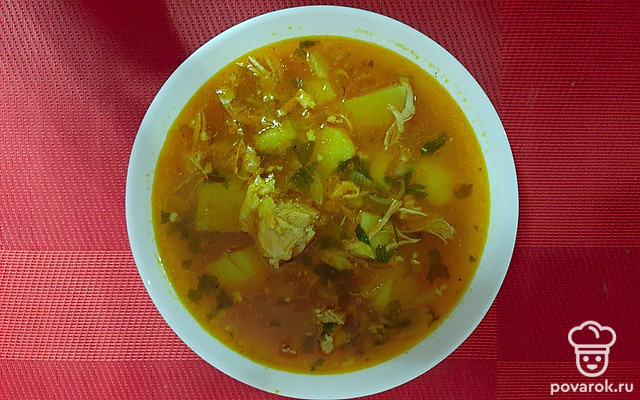 Картофельный суп — Рецепт с фото