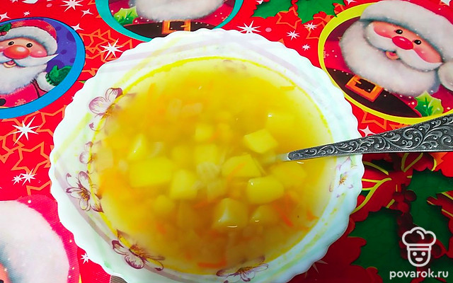 Экономный и сытный гороховый суп — Рецепт с фото