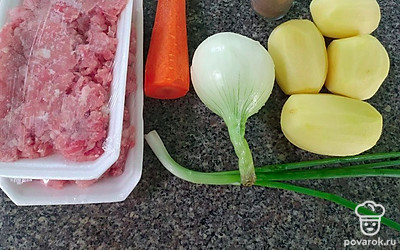 Подготовить все ингредиенты.