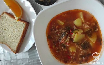 Подавать с хлебом и долькой лимона. Приятного аппетита.