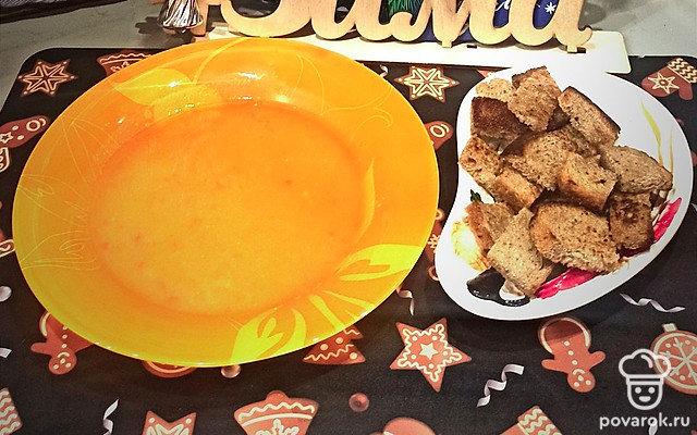 Суп «Оранжевое настроение» — Рецепт с фото