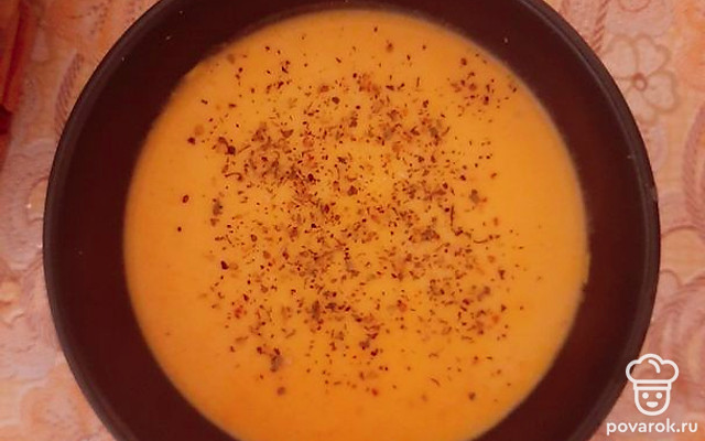 Сырный крем-суп — Рецепт с фото