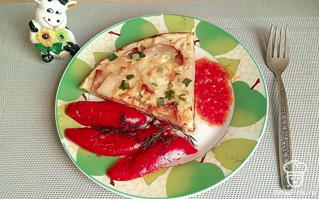 Итальянская фриттата с картофелем — Рецепт с фото