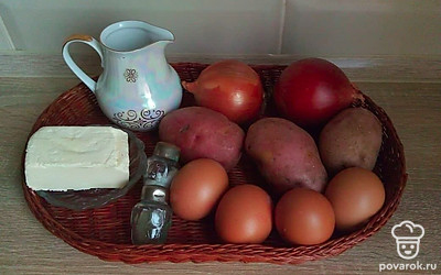 Чтобы сократить время на приготовление фриттаты утром, приготовьте картофель для начинки заранее.