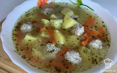 Суп готов. Подавать порционно. Приятного аппетита!