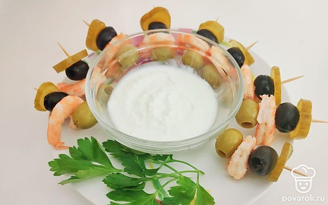 Изысканные креветки по-гречески — Рецепт с фото