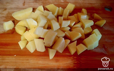 И последний ингредиент — картофель.