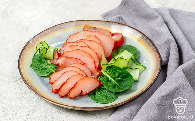 Домашняя бастурма из куриной грудки — Рецепт с фото