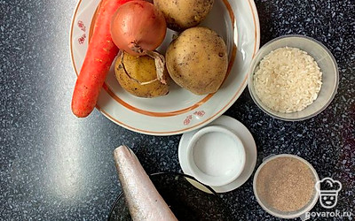 Подготовьте все ингредиенты.