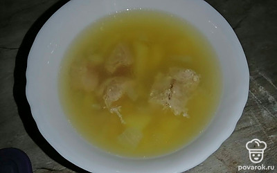 Можно кушать, приятного аппетита! Суп получился очень вкусный, наваристый и простой.