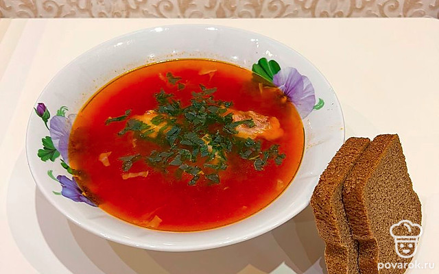 Борщ по-быстрому — Рецепт с фото