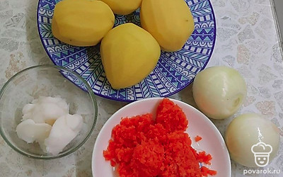 Приготовить все ингредиенты. 