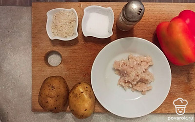 Подготовьте ингредиенты.