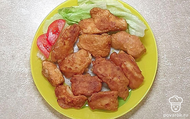 Закуска из куриного филе в особом маринаде — Рецепт с фото