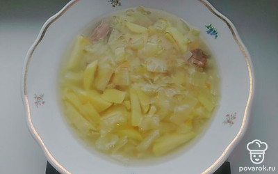 Подавайте порционно. Можно добавить сметану. 