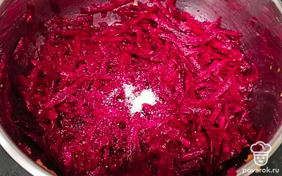 Добавляем сахар. 