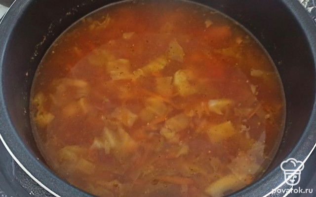 Капустник на обед — Рецепт с фото