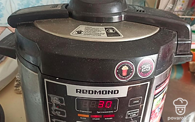 Накройте крышкой и варите в режиме суп.