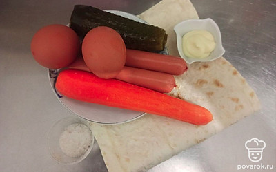 Подготовьте все ингредиенты.