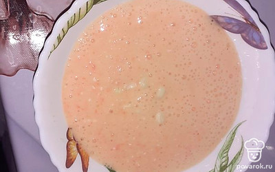 Перед подачей посыпать кедровыми орехами.