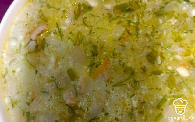 Куриный суп с овощами и сметаной — Рецепт с фото