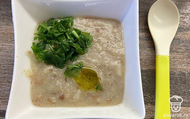 Суп куриный с гречкой для малыша до года — Рецепт с фото