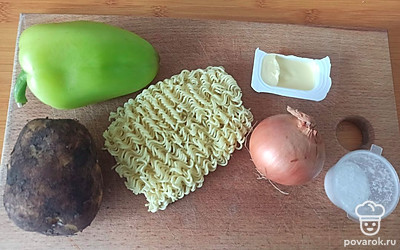 Подготовьте все ингредиенты.