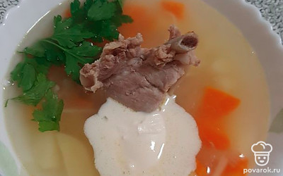 В тарелку можно добавить зелени и свежей сметаны! Приятного аппетита!