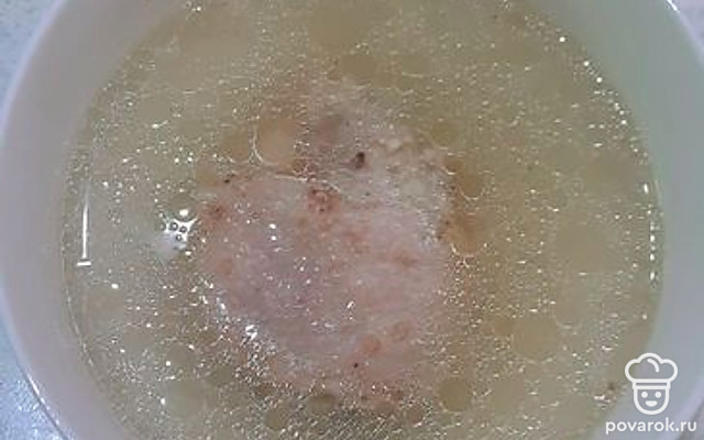 Бульон с курочкой — Рецепт с фото