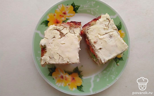 Террин с овощами и сыром — Рецепт с фото