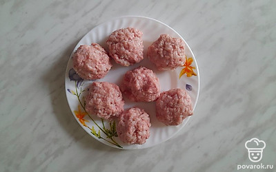 Сформируйте «ежики».