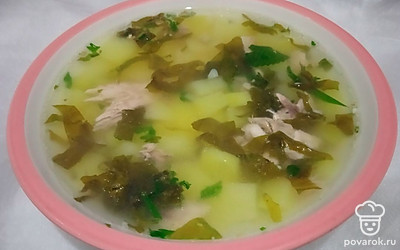 Борщ посолите по вкусу.